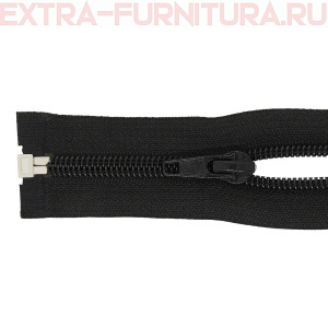 Молния Спираль разъемная Т5, дл. 50см, цв. 365 черный ДС