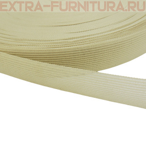 Лента окантовочная 23 мм цв.бежевый светлый 68, уп.100м (пл.3,6+/-0,2 гр/м)