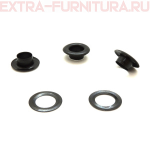 Люверсы 8 мм, (14,6*6,5 mm, h=6 mm.), оксид (уп.1000шт) Сторм