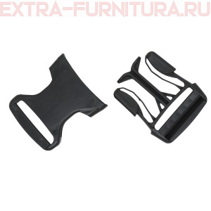 Фастекс 30 мм, арт.93290-30, цв.черный (полиамид) (уп.100шт.) кл.А