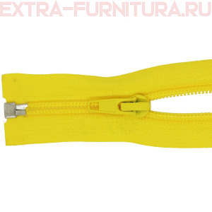 Молния Спираль разъемная Т5, дл. 60см, цв.110 желтый