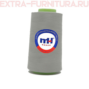 Нитки МН 40/2 п/э  5000 ярдов №366 св.серый