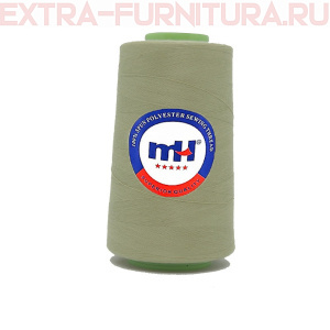 Нитки МН 40/2 п/э  5000 ярдов №415 св.зеленый *