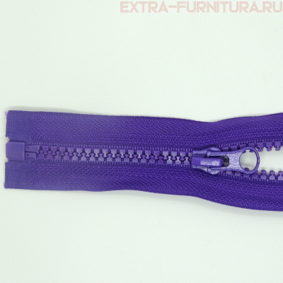 Молния Трактор Т5 1 замок 65см, цв.170 фиолетовый, LOGO