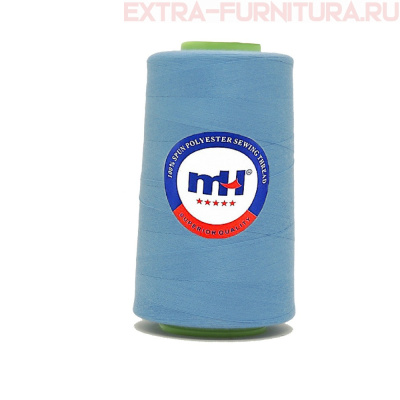 Нитки МН 40/2 п/э  5000 ярдов №584 т. голубой