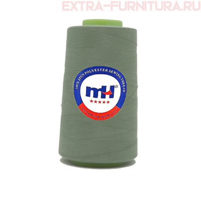 Нитки МН 40/2 п/э  5000 ярдов №409 бл.зеленый