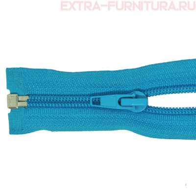 Молния Спираль разъемная Т5, дл. 90см, цв.274 голубая бирюза