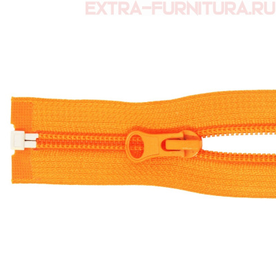Молния Спираль разъемная дл. 80см, Т5, цв.157 оранжевый LOGO