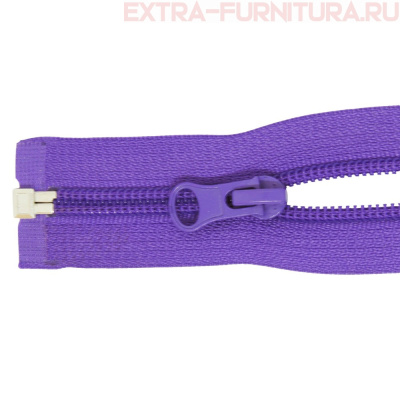 Молния Спираль разъемная дл. 40см, Т5, цв.170 фиолетовый LOGO