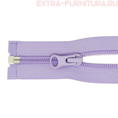 Молния Спираль разъемная дл. 75см, Т5, цв.166 сирень LOGO