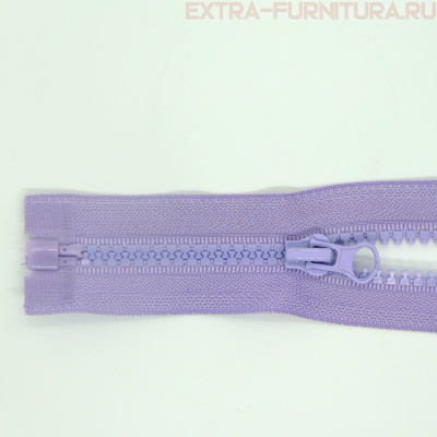 Молния Трактор Т5 1 замок 55см, цв.166 сирень, LOGO